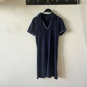 Vintage Tommy Hilfiger Polo Collar Dress Size Small